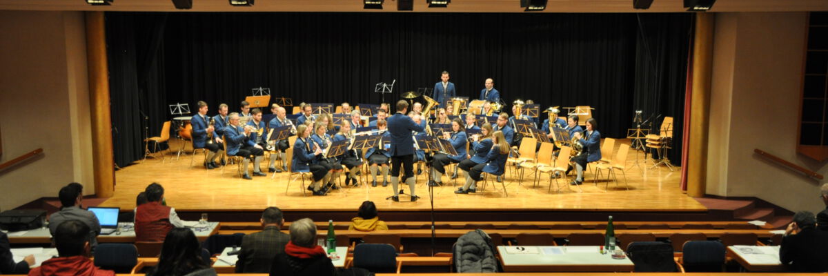Musikverein bei der Konzertbewertung in Zwettl 2019