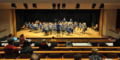 Musikverein bei der Konzertbewertung in Zwettl 2019